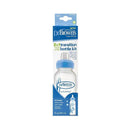 Dr. Brown's Options Baby Bottles, 2-In-1 Transition Kit, Single, Blue, 8 Ounce Image 2