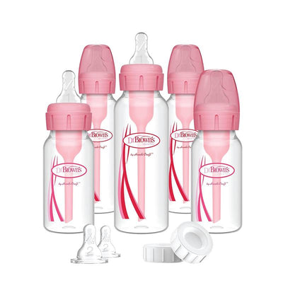 Dr. Brown's Options Feeding Bottles Gift Set in Pink Image 1