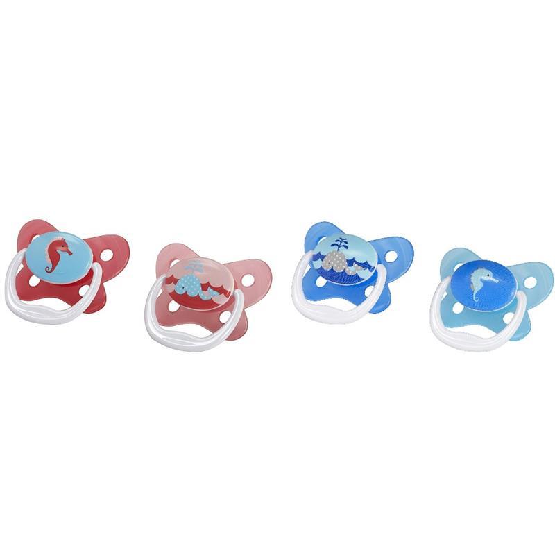 Dr. Brown's PreVent Butterfly Pacifier - Stage 1 (0-6M) - 2-Pack - Colors May Vary Image 1