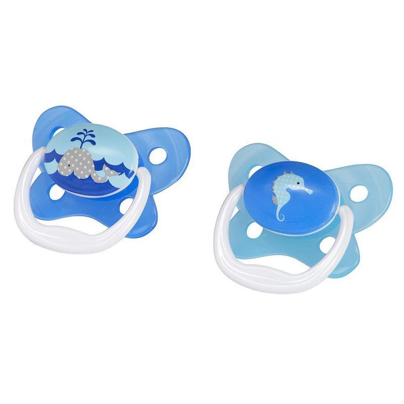 Dr. Brown's PreVent Butterfly Pacifier - Stage 1 (0-6M) - 2-Pack - Colors May Vary Image 2