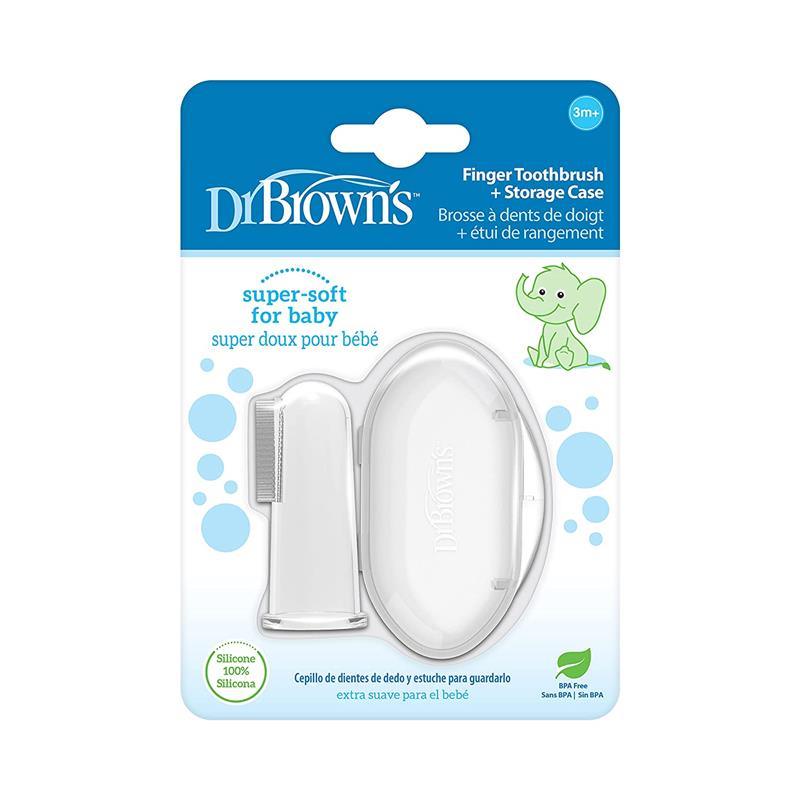 Dr. Brown's - Silicone Finger Toothbrush With Case Image 6