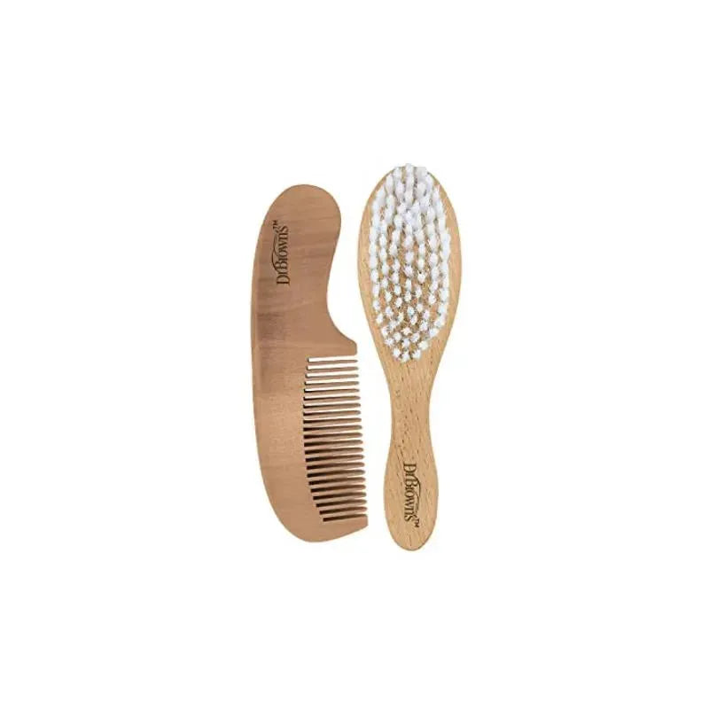 Dr. Brown's - Soft and Safe Brush + Comb Image 1