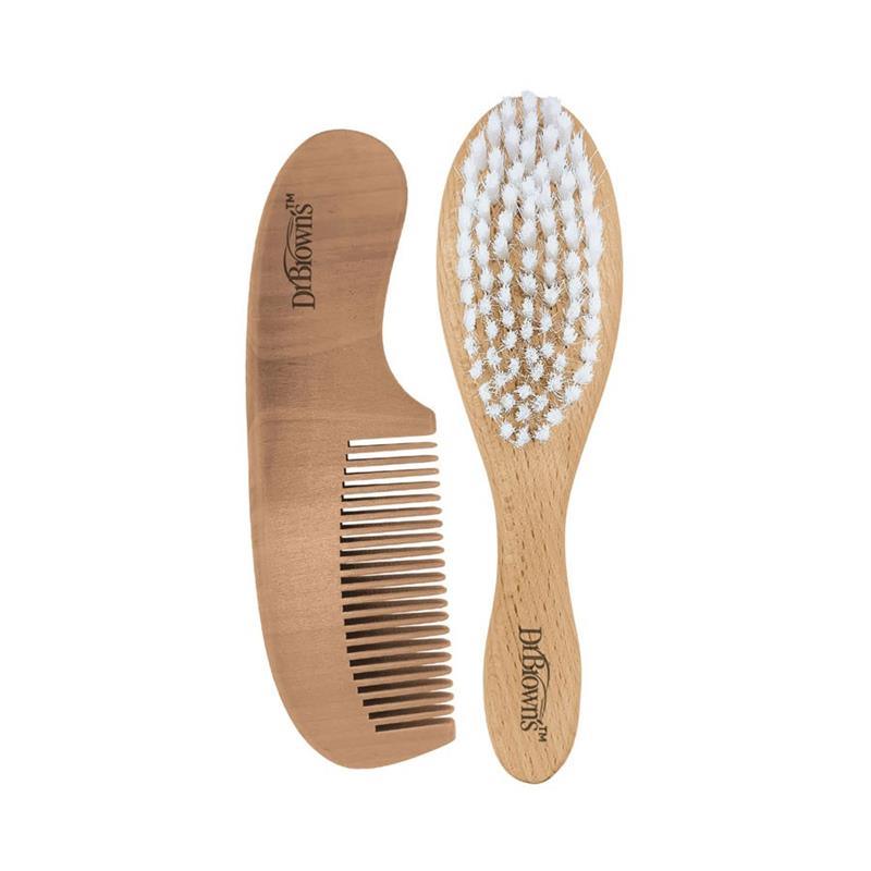 Dr. Brown's - Soft and Safe Brush + Comb Image 3