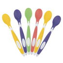 Dr. Brown's Soft Tip Baby Spoons, Toddler Feeding Spoons, 6-Pack Image 1