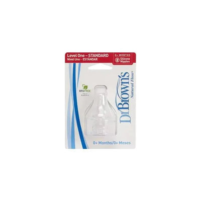 Dr. Browns Standard Nipples Level 1 2 Pack