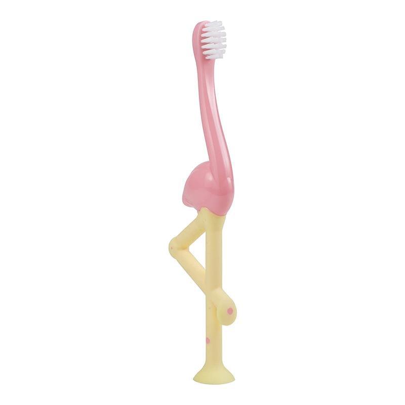 Dr. Brown's Toddler Toothbrush, Flamingo Image 5