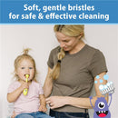 Dr. Brown's ToothScrubber Toddler Toothbrush, Green Monster Image 7
