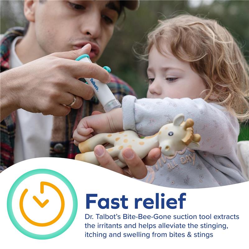 Dr. Talbot's - Bite-Bee-Gone Bug Bite and Insect Sting Treatment and Suction Tool Image 2