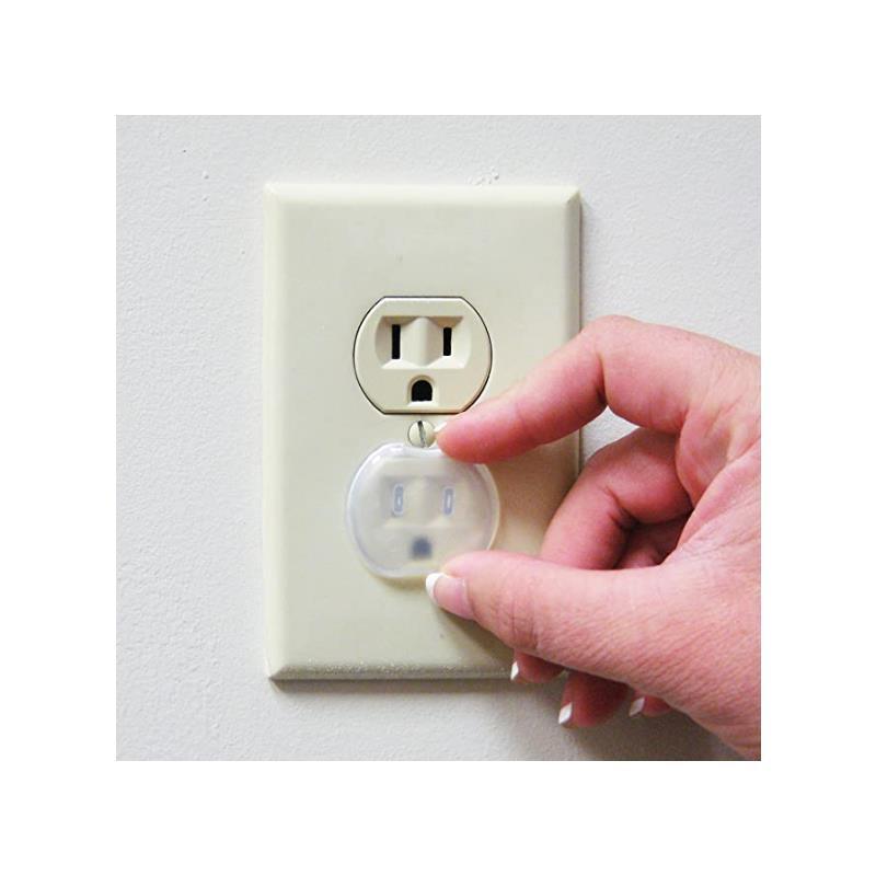 Dreambaby - Safety Catches and Outlet Plug Covers, White Image 4