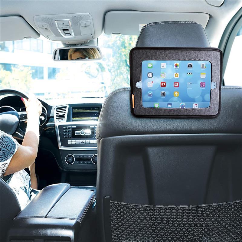 Dreambaby - Car Back Seat Tablet Holder & Mirror Grey Image 4