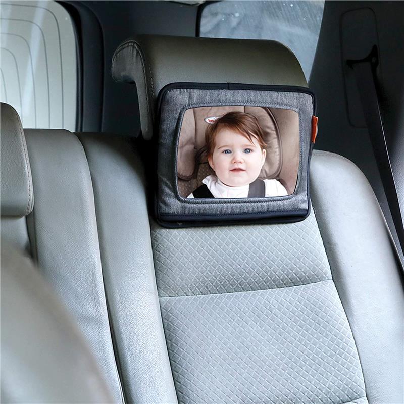 Dreambaby - Car Back Seat Tablet Holder & Mirror Grey Image 5