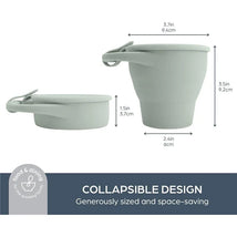 Dreambaby - Foldable Snack Cup Seafoam Image 2