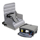 Dreambaby Grab 'N Go Booster Buddy Seat - Zig Zag Grey Image 1