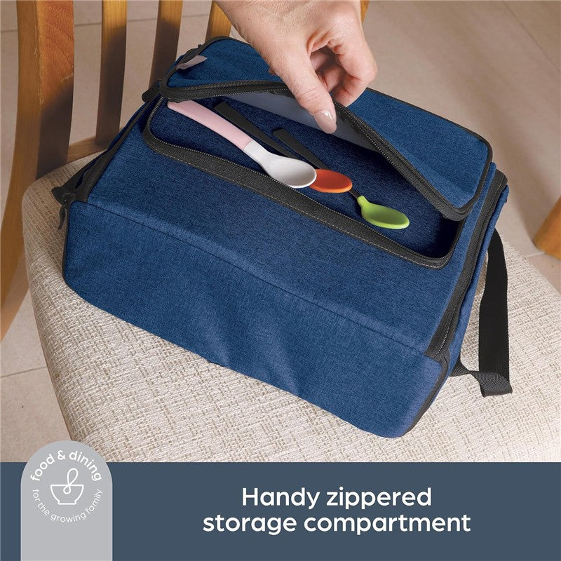 Dreambaby Grab 'N Go Booster Seat - Blue Denim Stripes Image 7