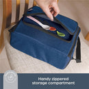 Dreambaby Grab 'N Go Booster Seat - Blue Denim Stripes Image 7