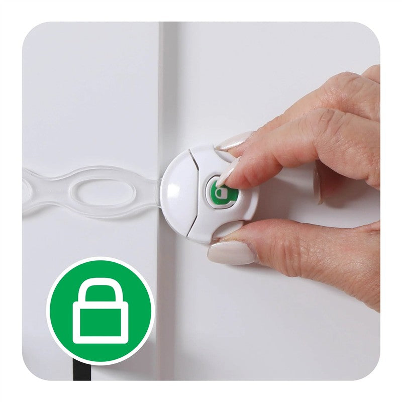 Dreambaby Ezy-Check Multi-Use Latches - 3 Pack Image 7