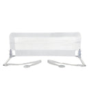 White Dreambaby Savoy Bed Rail with mesh fabric and adjustable straps for added safety.