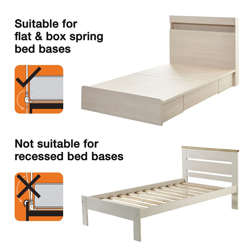 Dreambaby Savoy Bed Rail - White Image 2