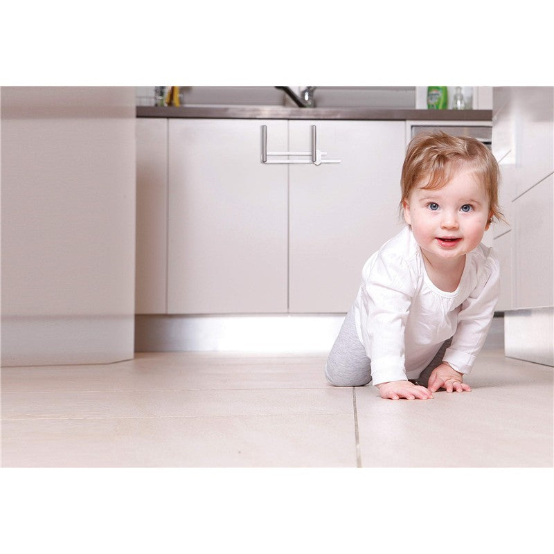 Dreambaby Slimline Slide Lock - 2 Pack Image 3