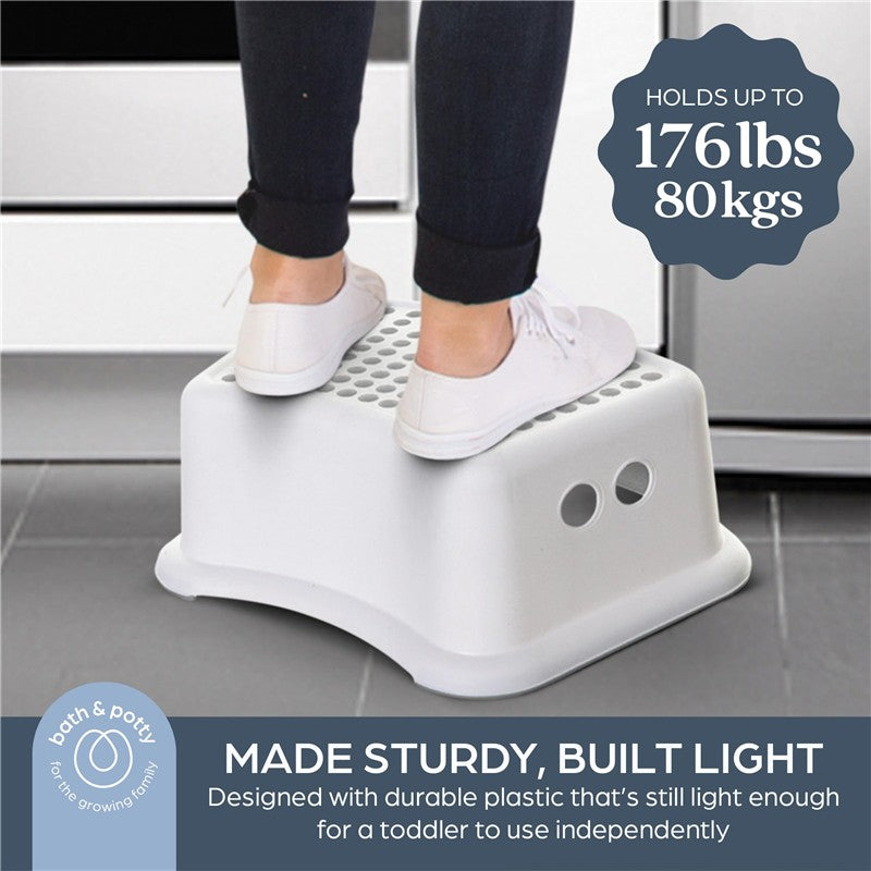 Dreambaby Step Stool - Grey Dots Image 3