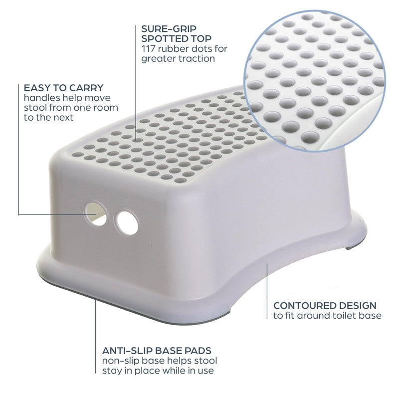 Dreambaby Step Stool - Grey Dots Image 5