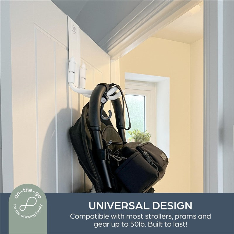 Dreambaby Strollerbuddy® StrollAway® Over-the-Door Stroller Hanger Image 6