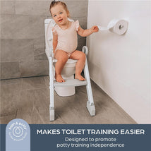 Dreambaby Step-Up Toilet Seat - Gray Image 2