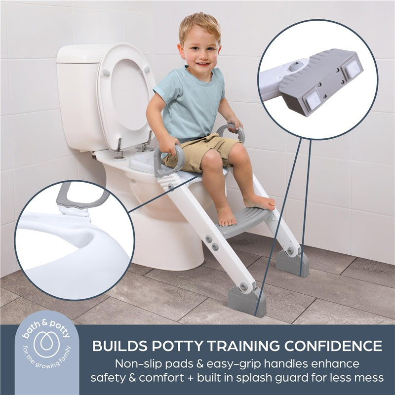Dreambaby Step-Up Toilet Seat - Gray Image 5