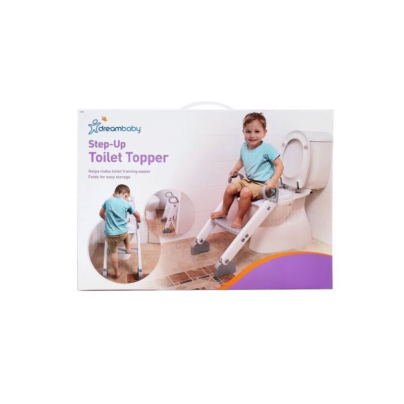 Dreambaby - Toddler Step-Up Toilet Seat, Gray Image 4