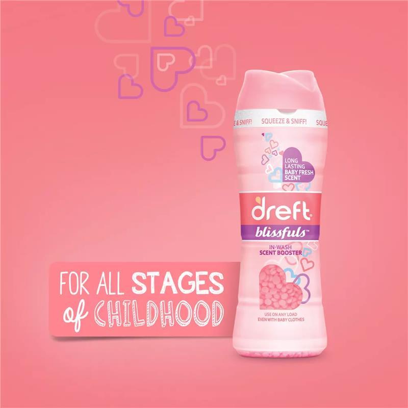 Dreft - Blissfuls Baby Fresh Scent In-Wash Scent Booster Beads, 10oz Image 4