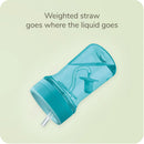 Nuk - for Nature Everlast Weighted Straw Cup, BPA Free, Spill Proof Sippy Cup