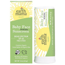 Earth Mama - Baby Face Mineral Sunscreen Stick SPF 40 Image 1