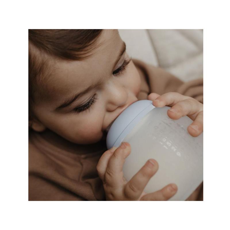 Elhee Baby Bottle 8 Oz Medium Flow, Blush Image 5