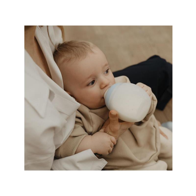 Elhee Baby Bottle 8 Oz Medium Flow, Blush Image 6