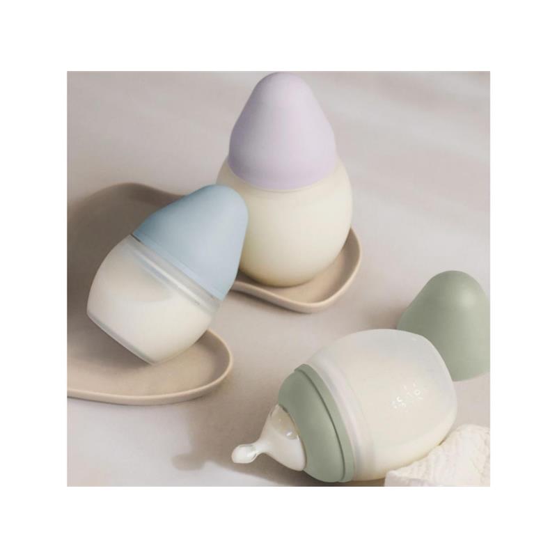 Elhee Baby Bottle 8 Oz Medium Flow, Blush Image 7