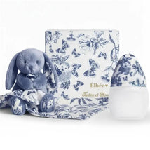 Elhee Baby Bottle & Comforter Set, Tartine Et Chocolat Blue Image 1