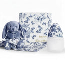Elhee Baby Bottle & Comforter Set, Tartine Et Chocolat Blue Image 1