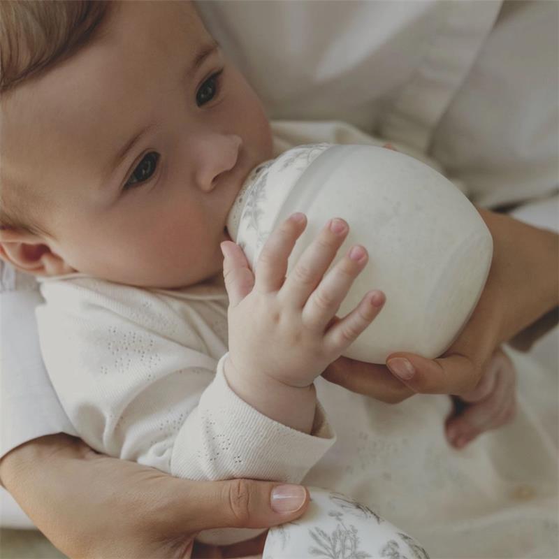 Elhee Baby Bottle & Comforter Set, Tartine Et Chocolat Grey Image 3