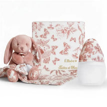 Elhee Baby Bottle & Comforter Set, Tartine Et Chocolat Pink Image 1