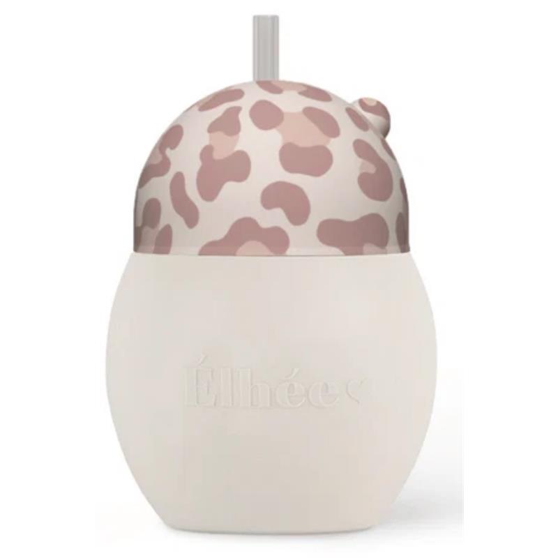 Elhee Straw Cup, Coconut, Graouu Pink Image 2