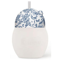 Elhee Straw Cup Tartine et Chocolat Toile de Jouy Blue 240 ml Image 1