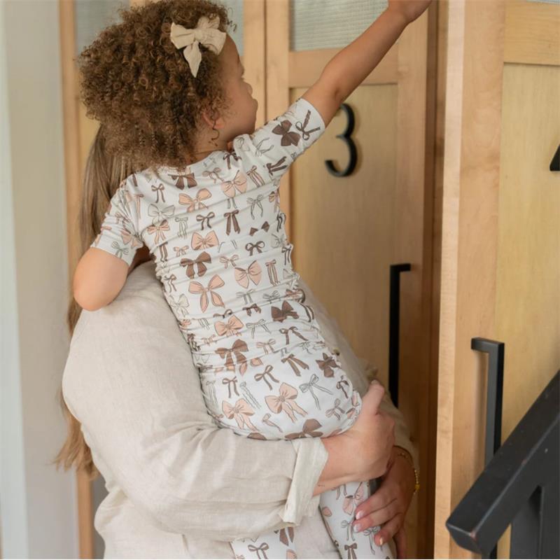 Ellie Sue - 2Pk Baby Bows Pajama Set  Image 2