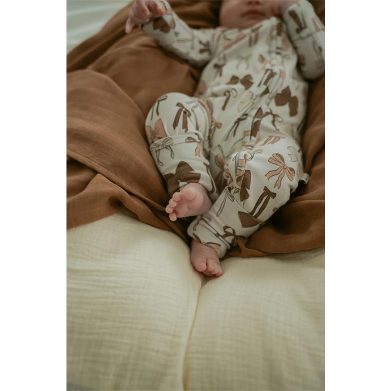 Ellie Sue - Baby Bows Zipper Romper  Image 3