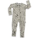 Ellie Sue - Baby Good Dog Zipper Romper  Image 1