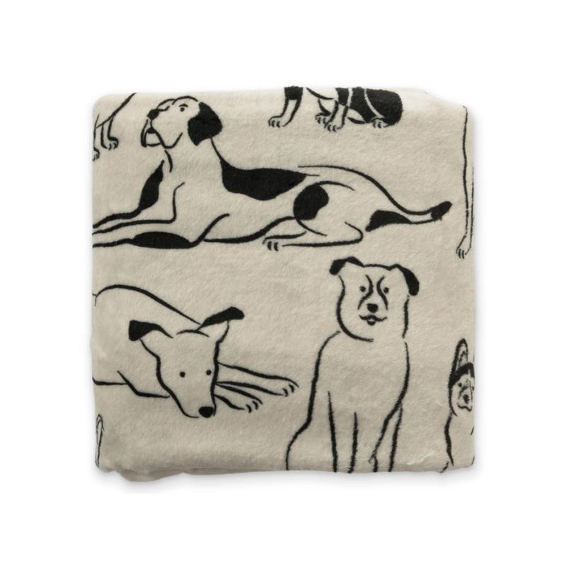Ellie Sue - Good Dog Double Sided Throw Blanket Image 1