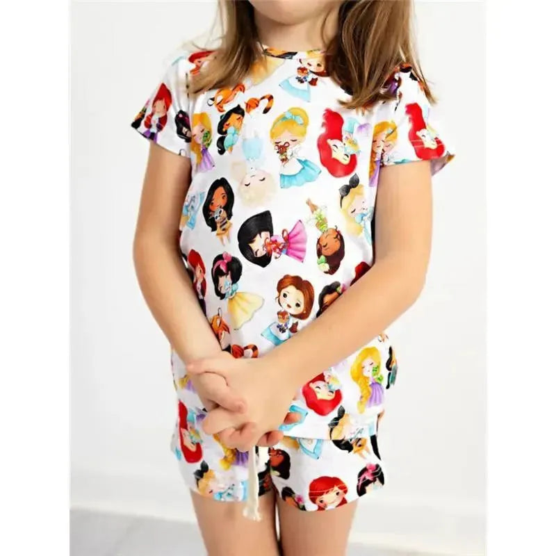 Ellie Sue - Princess Bamboo Lounge Set 3/6M Ellie Sue - Princess Bamboo Lounge Set 3/6M