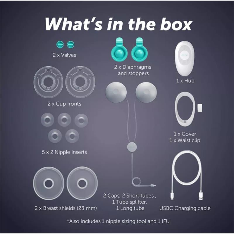 Elvie - Stride 2 Double Eletric Breast Pump Image 6