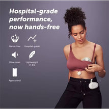 Elvie - Stride Hands Free Double Electric Breast Pump Image 2