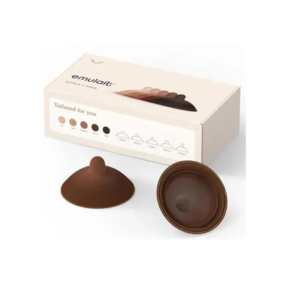 Emulait - 2Pk Baby Nipple Color Deep Image 1