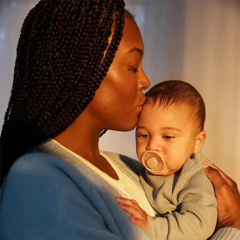 Emulait - 2Pk Baby Pacifier Rose Image 4